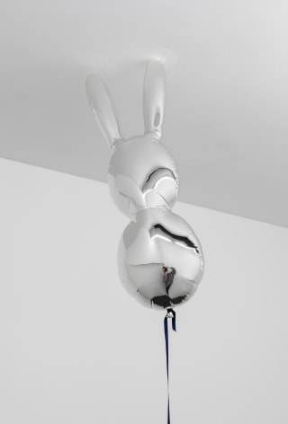 Jeppe Hein, Bunny Mirror Balloon (silver)