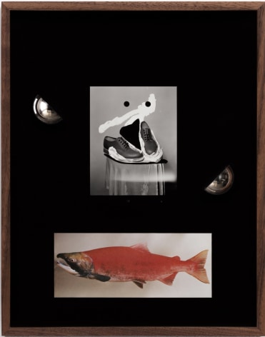 Elad Lassry, Untitled (Boots, Sockeye Salmon), 2018