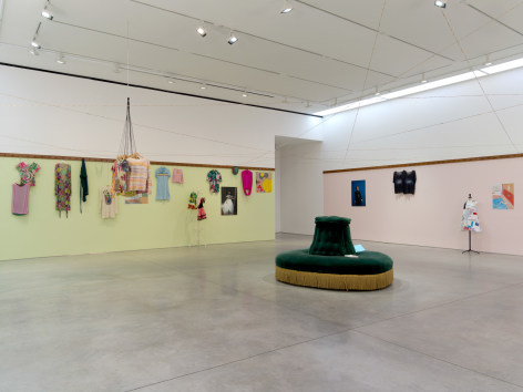 Dominique Gonzalez-Foerster, euqinimod &amp; costumes, 2014, Installation at 303 Gallery, 2014