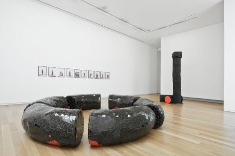 Eva Rothschild, Installation view: Dublin City Gallery, The Hugh Lane, 2014