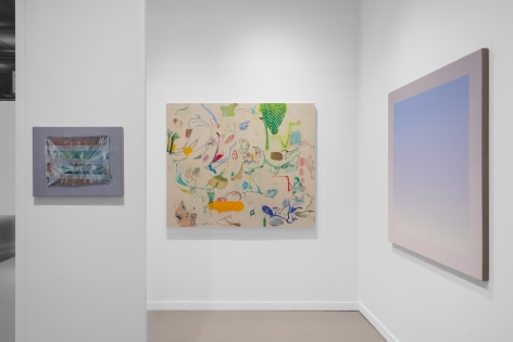 Installation view, Frieze New York, 2025. 303 Gallery,&nbsp;Booth A11, Photo: Sebastiano Pellion di Persano