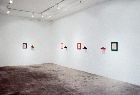 Anne Doran, Exhibition view: Deep Time, 303 Gallery, New York, 1993
