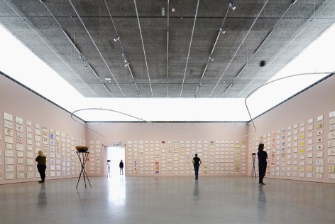 Jeppe Hein, Installation view: A Smile For You, Bonniers Konsthall, Stockholm, 2013