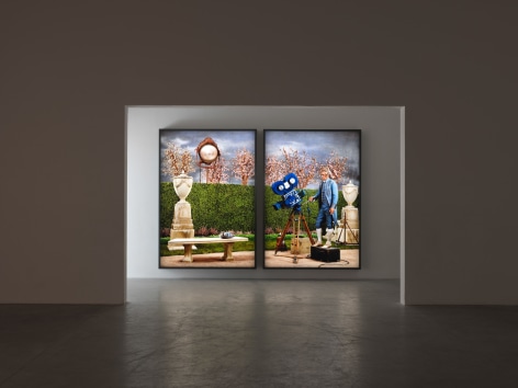Rodney Graham, Installation view: You should be an artist, 2016, Le Consortium