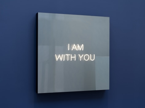 Jeppe Hein,  I AM WITH YOU, 2018