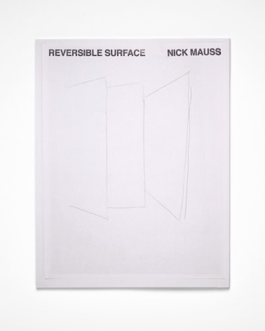 Nick Mauss, Reversible Surfaces, 2017
