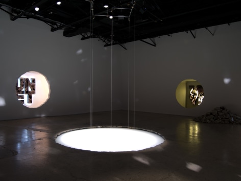 Doug Aitken, 100 YRS, Installation view at 303 Gallery, 2013