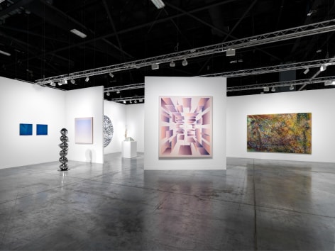 Installation view: Art Basel Miami Beach, 2024, Miami Beach Convention Center, 303 Gallery, Booth D26. Photo: Dan Bradica