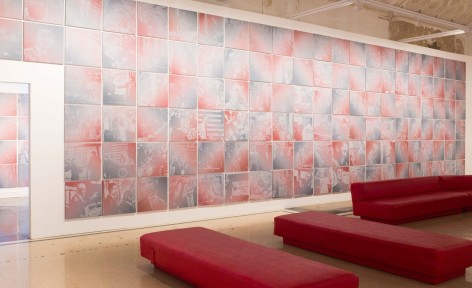 Rob Pruitt, Installation view:&nbsp;The Obama Paintings, 2019, Rebuild Foundation &ndash;&nbsp;Stony Island Arts Bank, Chicago, IL