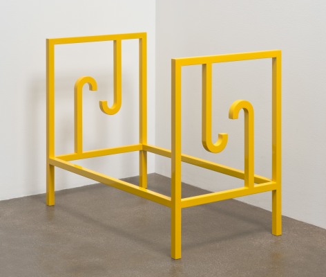 Elad Lassry, Untitled (Yellow Bed), 2013