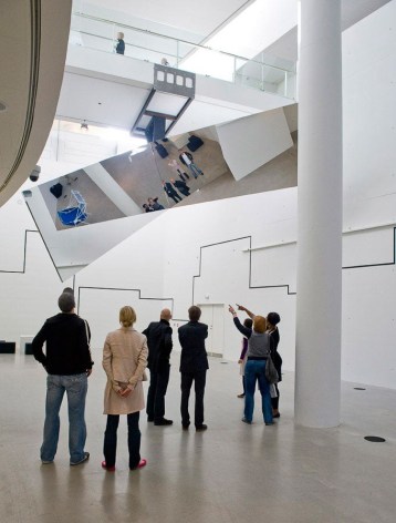 Jeppe Hein, Sense City, Installation at ARoS Kunstmuseum, 2009