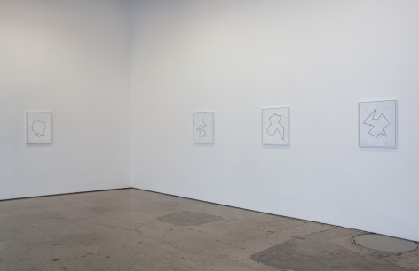 Richard Prince, 14 Paintings, Installation at 303 Gallery, New York, 2012