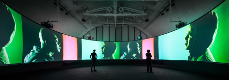 Doug Aitken, SONG 1, 2012/2015, Installation view: Schirn Kunsthalle Frankfurt, 2015