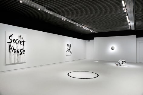 Kim Gordon - Design Office: Noise Name Paintings and Sculptures of Rock Bands That Are Broken Up, Benaki Museum, Athens, 2015