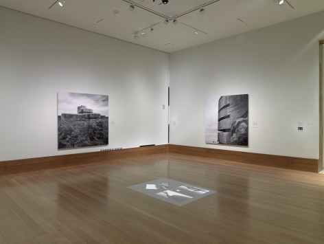 Installation view of In Focus: Jane and Louise Wilson's Sealander, 2017