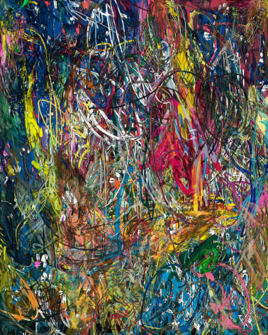 Florian Maier-Aichen, Untitled (Lasso Painting #1)