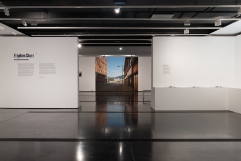 Installation view: Stephen Shore, Vehicular &amp;amp; Vernacular, Fondation Henri Cartier-Bresson, Paris, 2024.