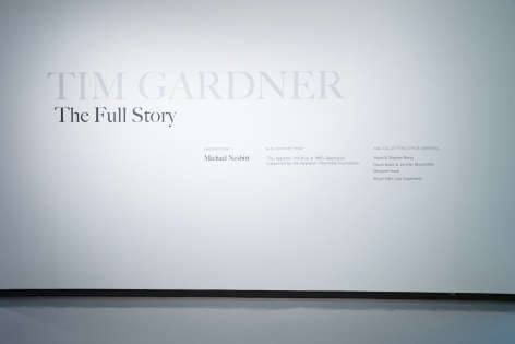 Exhibition view, Tim Gardner: The Full Story,&nbsp;Winnipeg Art Gallery&mdash;Qaumajuq, October 7, 2023 &ndash; April 28, 2024., Photo:&nbsp;Daisy Wu, courtesy WAG-Qaumajuq.