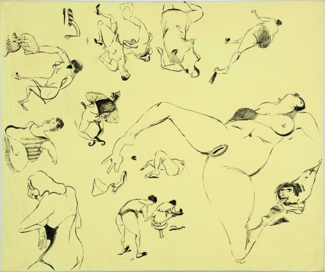 Sue Williams, Foot Friend, 1996