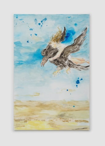 Tanya Merrill, Friends, woman and bird (after della Bella)