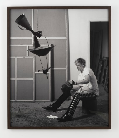 Rodney Graham, After Braque: Playing Concertina in My Studio (With Hanging Construction), 2016