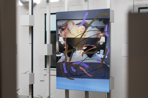 Installation view: Kim Gordon, Object of Projection, curated by Lawrence English, gnration, Braga, Portugal., Photo:&nbsp;Adriano Ferreira Borges