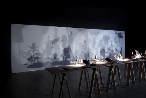 Hans-Peter Feldmann, Shadowplay, Installation at 303 Gallery, 2009