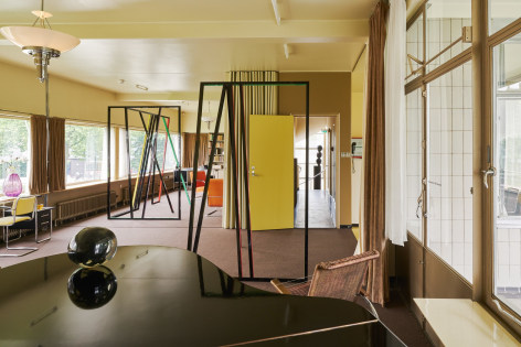 Eva Rothschild, Installation view: A Gated Community, Sonneveld House, Rotterdam, 2016