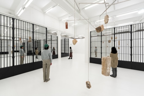 Alicja Kwade, Pretopia, Tai Kwun Contemporary, Hong Kong, China, Jan 10 - April 6, 2025, Courtesy of the artist and Tai Kwun Contemporary, installation view by Jimmy Ho.