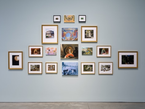 Installation view: Karen Kilimnik, 303 Gallery, New York, 2019. Photo: John Berens