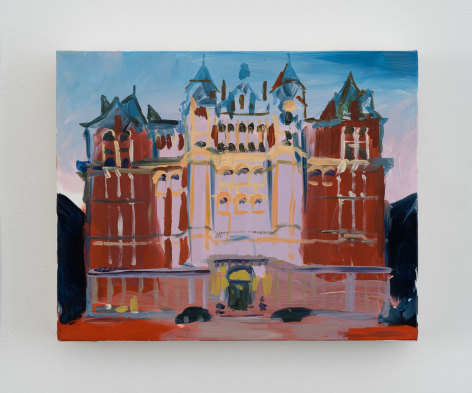 Karen Kilimnik, Ghengis Khan from the shadows invisible hotel headquarters in London