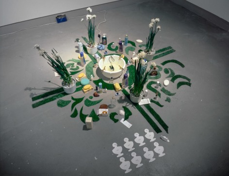 Karen Kilimnik, Fountain of Youth (Cleanliness Is Next To Godliness), 1992
