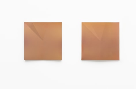 Jeppe Hein, FOLDED REFLECTIONS II (copper)