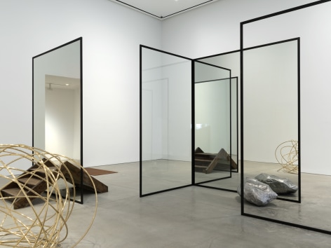 Alicja Kwade, Installation view: I Rise Again, Changed But The Same, 303 Gallery, 2016