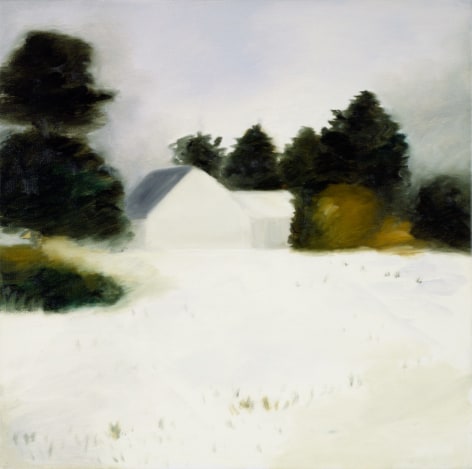 Maureen Gallace, House on a Snowy Hill, Monroe, CT, 1996