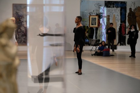 Performance view of&nbsp;Transmissions, Whitney Museum of American Art, New York