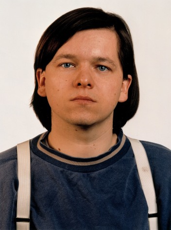 Thomas Ruff, Portrait (Claus Fohinger), 1987