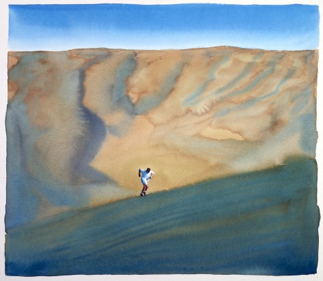 Tim Gardner, Untitled (Bhoadie running on dunes: Africa), 1999