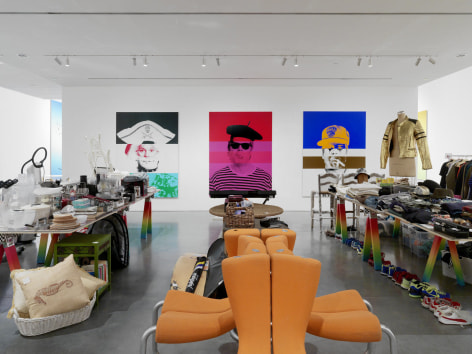 Installation view:&nbsp;Rob Pruitt 50th Birthday Bash, The Brant Foundation Art Study Center, 2015
