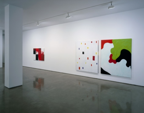 Mary Heilmann, Heaven &amp; Hell, Installation view: 303 Gallery, 2005