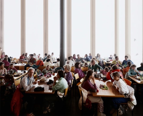 Andreas Gursky, St. Moritz Restaurant, 1991