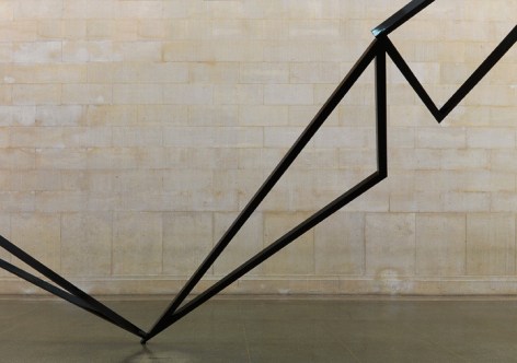 Eva Rothschild, Installation view: Tate Britain Duveens Commission, 2009