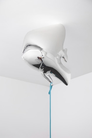 Jeppe Hein, Butterflyfish Mirror Balloon (silver)