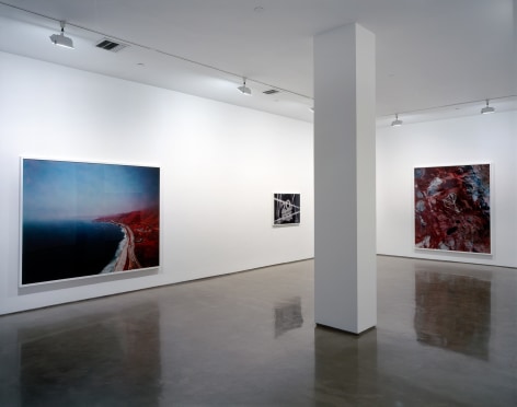 Florian Maier-Aichen, Installation view: 303 Gallery, New York, 2006