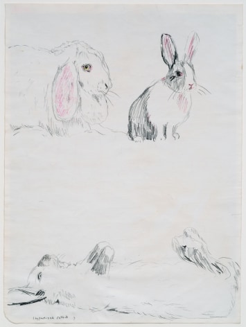 Karen Kilimnik, Hypnotised Rabbit, 1983