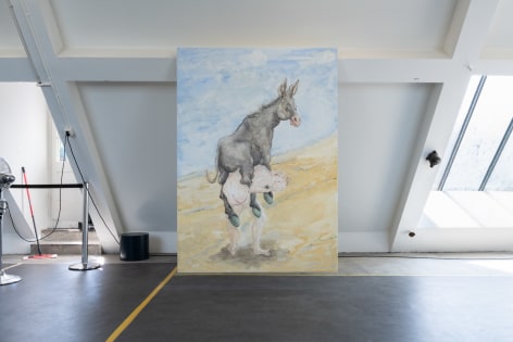 Installation view: Tanya Merrill, Parcours,&nbsp;Natural History Museum Basel, 2023. Photo: Finn Curry