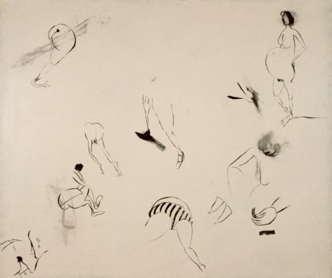 Sue Williams, Pale and Enlarged, 1995