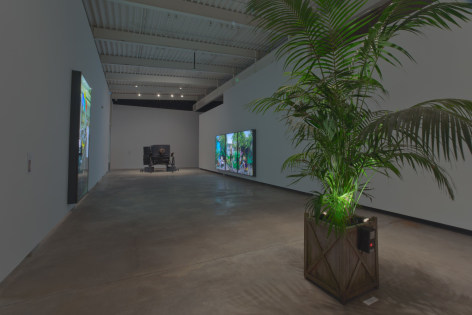Rodney Graham, Torqued Chandelier Release and Other Works, Installation view: Morris and Helen Belkin Art Gallery, Vancouver, 2014
