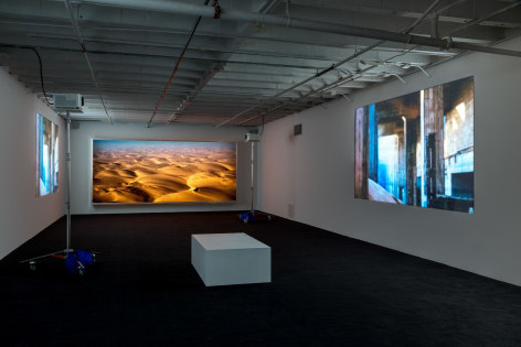 Doug Aitken, diamond sea, 1997, MOCA Los Angeles, 2016