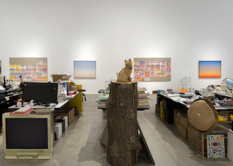 Exhibition view: Rob Pruitt,&nbsp;The Golden Hour, 303 Gallery, New York, 2023. Photo: Justin Craun
